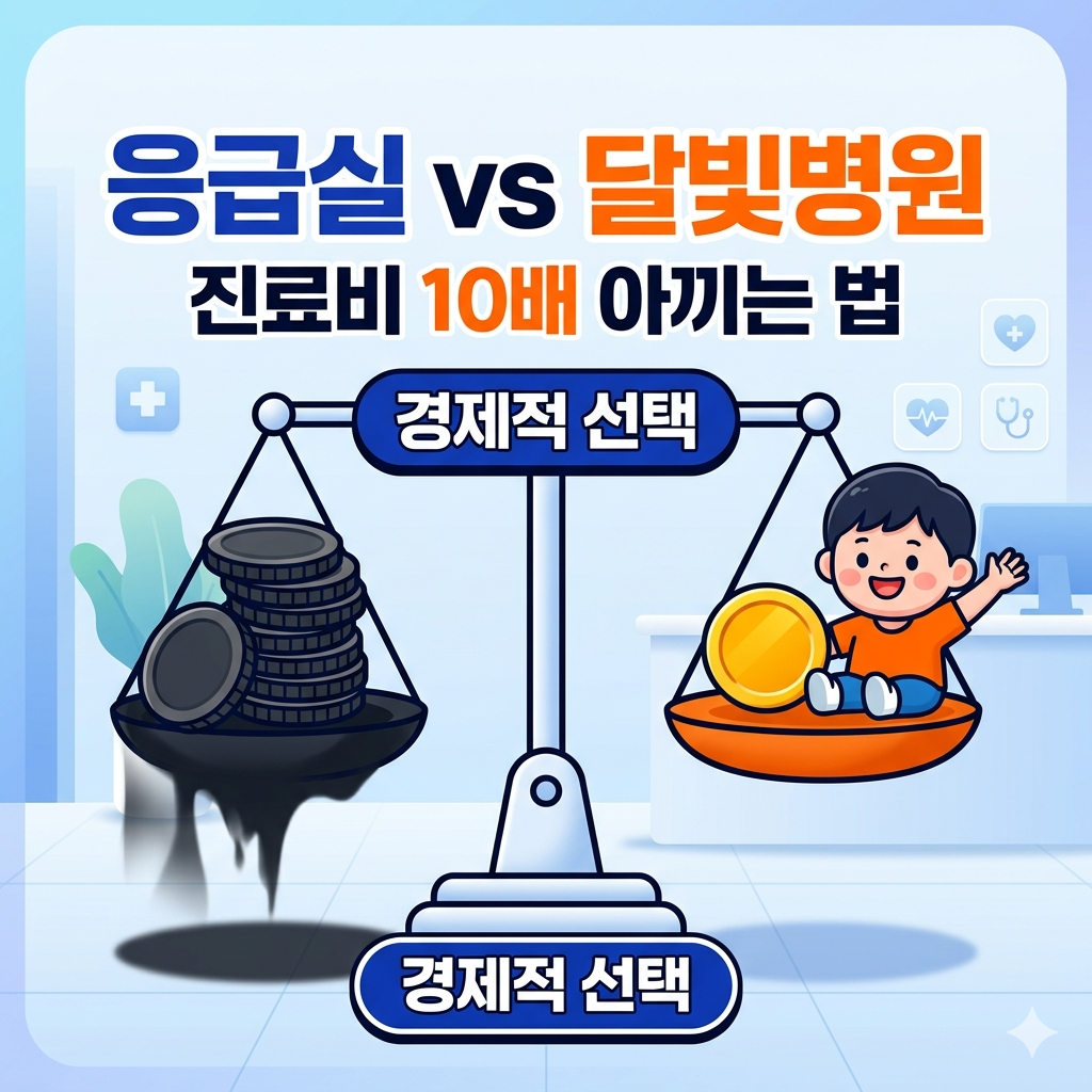 야간 소아과 진료비 및 달빛어린이병원 효율적인 이용 가이드