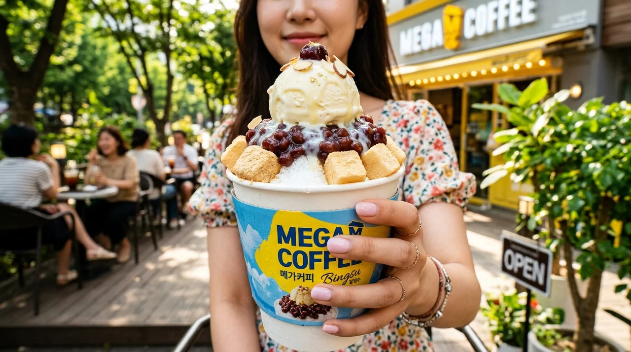 메가커피 컵빙수 가격 칼로리 종류 총정리! 혼자 즐기는 여름 디저트 추천