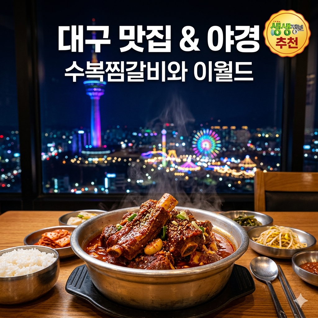 2TV 생생정보 대구 여행 코스 총정리: 땅땅치킨랜드부터 사유원까지