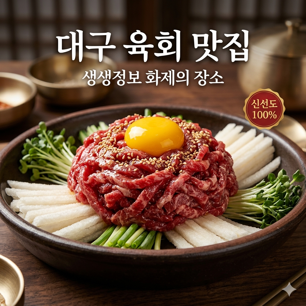 생생정보 대구 수성구 육회 & 소불고기전골, '우리는 정육가든' 기력 보충의 정석