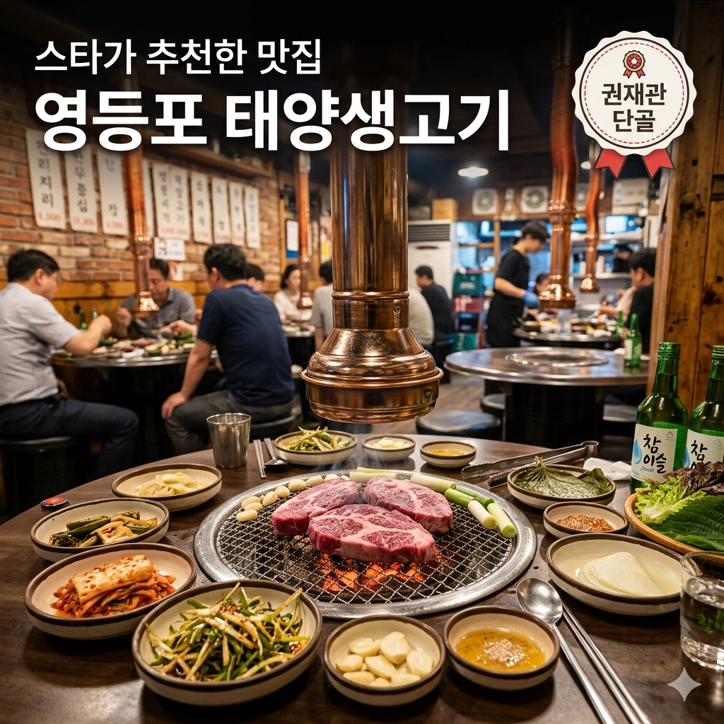 2TV 생생정보 영등포 태양생고기, 개그맨 권재관 추천 스타 밥집 정보