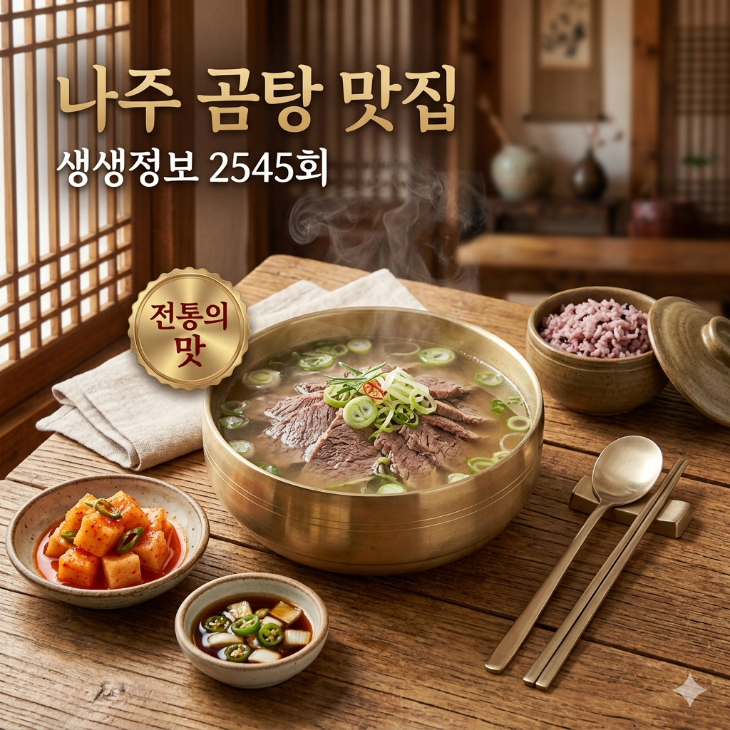 2TV 생생정보 2545회 나주 여행 코스 및 지리산 산골 부부의 낙원 정보