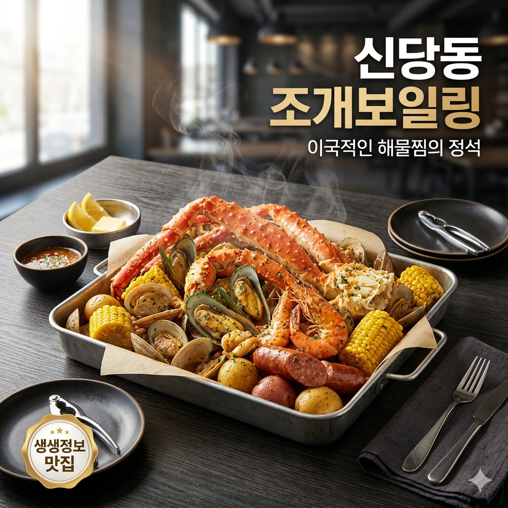 2TV 생생정보 신당동 해물요리 대결, 조개보일링 vs 해물쫄쫄이 맛집 정보
