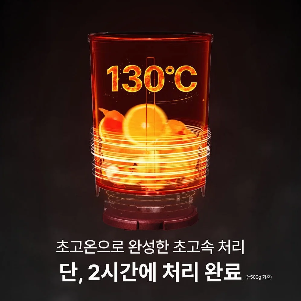 [네이버 전용구성] 3L 최신상 미닉스 음식물처리기 더플렌더 MAX 가정용 분쇄기 건조기 MNFD-200G 상세 이미지 4