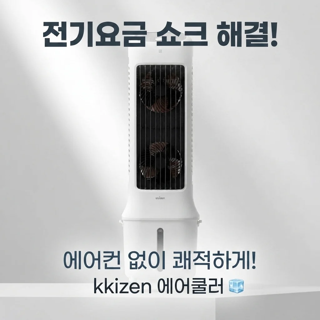 전기세 폭탄 해결! 끌리젠 냉풍기 에어쿨러 에어컨 없이도 시원한 이유