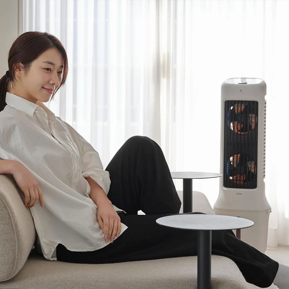 끌리젠 냉풍기 냉방기 에어쿨러 에어컨 선풍기 가정용 업소용 산업용 이동식 냉각 얼음 상세 이미지 3