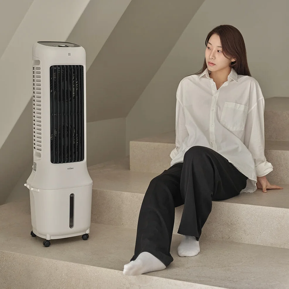 끌리젠 냉풍기 냉방기 에어쿨러 에어컨 선풍기 가정용 업소용 산업용 이동식 냉각 얼음 상세 이미지 4