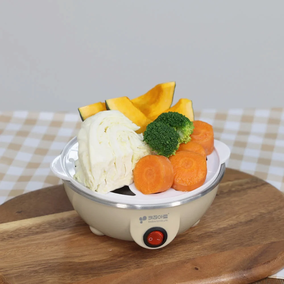 키친아트 계란찜기 계란삶는기계 달걀찜기 에그쿠커 미니 호빵 고구마 상세 이미지 6
