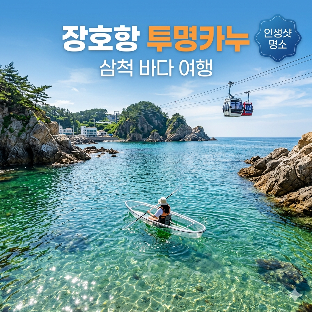 2TV 생생정보 삼척 여행 코스 총정리: 장미공원부터 장호항까지