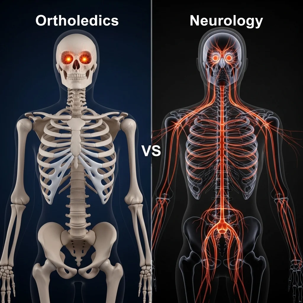 정형외과 vs 신경과, 내 증상에 맞는 병원은 어디?