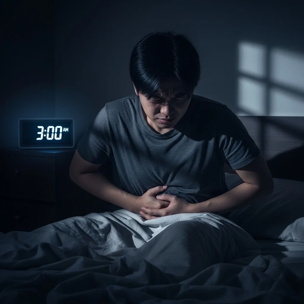 자다가 깬 새벽 복통, 지금 당장 응급실에 가야 할까요?