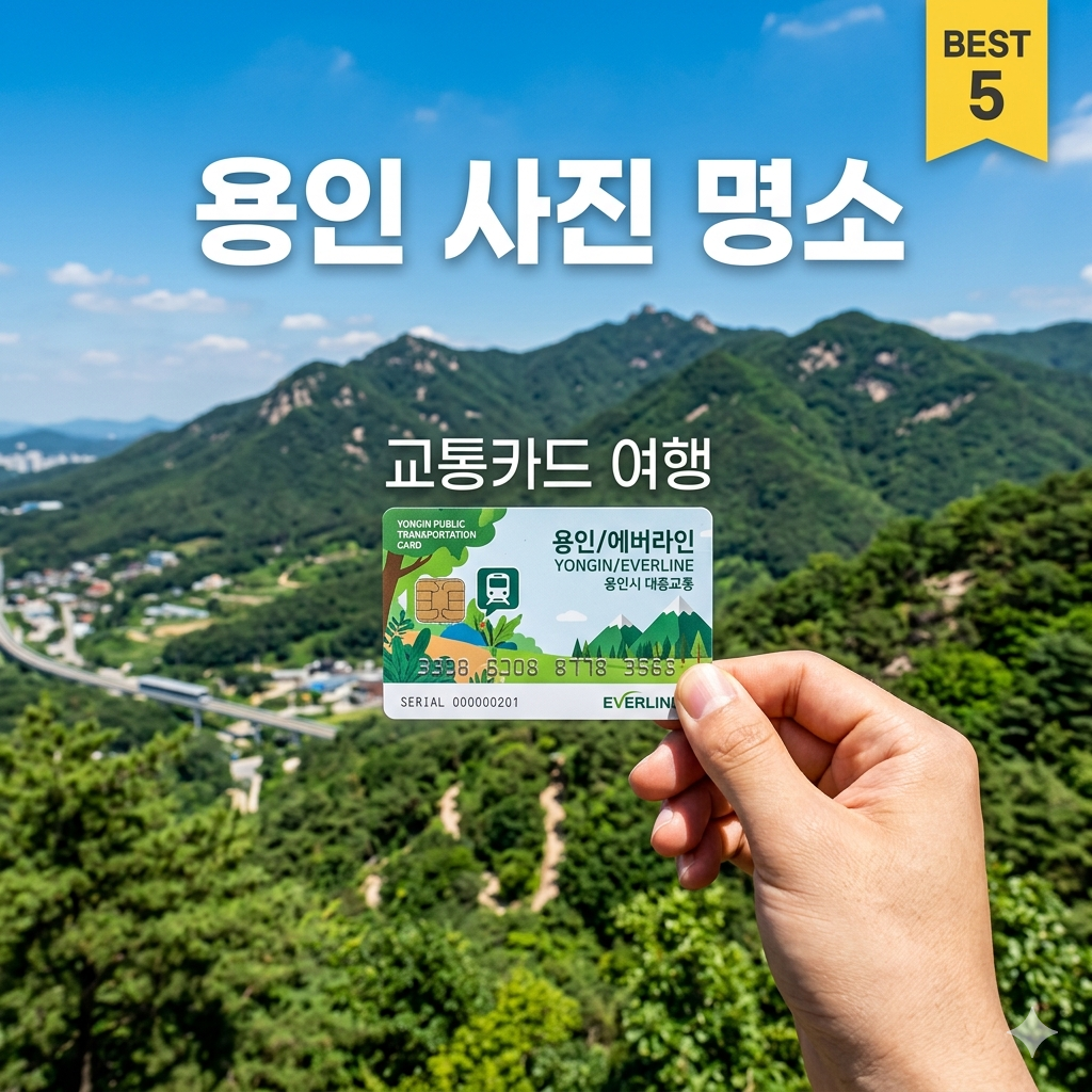 [2TV 생생정보] 교통카드로 떠나는 용인 사진 명소 5곳 완벽 가이드