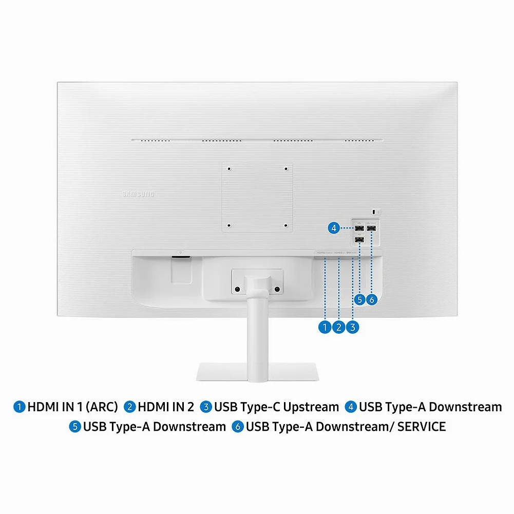 삼성전자 스마트모니터 M7 M70F LS32FM701 80cm(32인치) UHD 4K + 이동식 스탠드 IPTV 삼탠바이미 상세 이미지 4