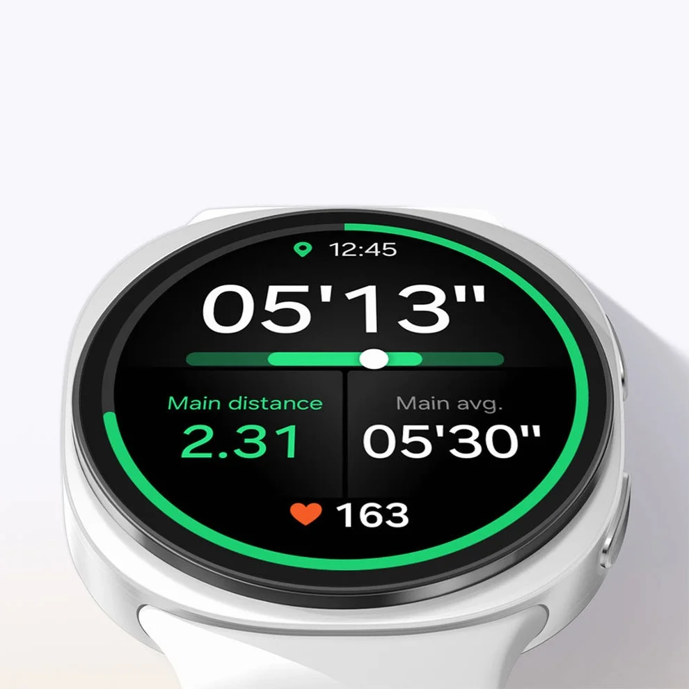 SM-L320 삼성 갤럭시 워치8 (강화유리 2매 패키지) 실버, 40mm, 블루투스 상세 이미지 3