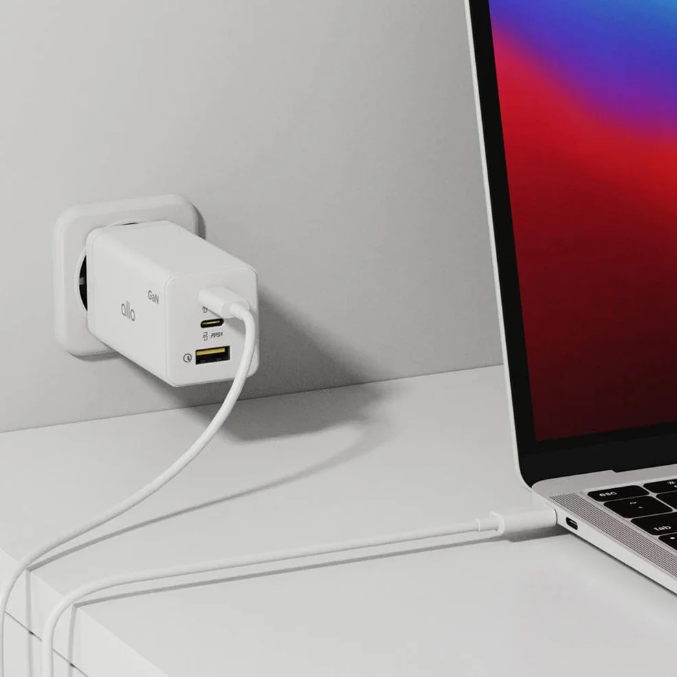 알로코리아 라이트 GaN 65W PD PPS QC 4.0 멀티 초고속 충전기 UC365G 상세 이미지 7