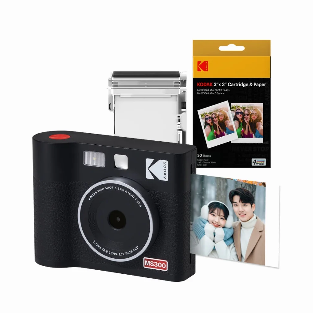 코닥 포토프린터 필름카메라 미니샷 3 ERA + 카트리지 38매 번들 MS300 상세 이미지 3