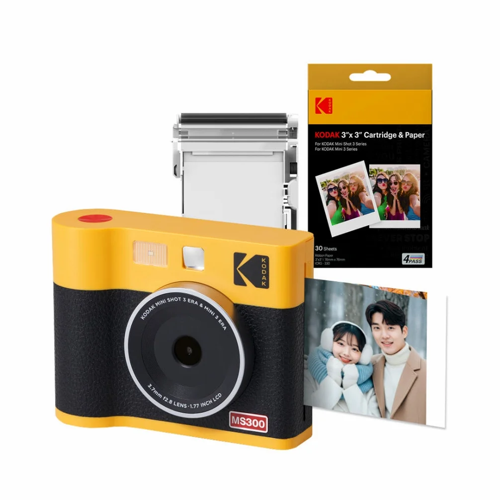 코닥 포토프린터 필름카메라 미니샷 3 ERA + 카트리지 38매 번들 MS300 상세 이미지 5
