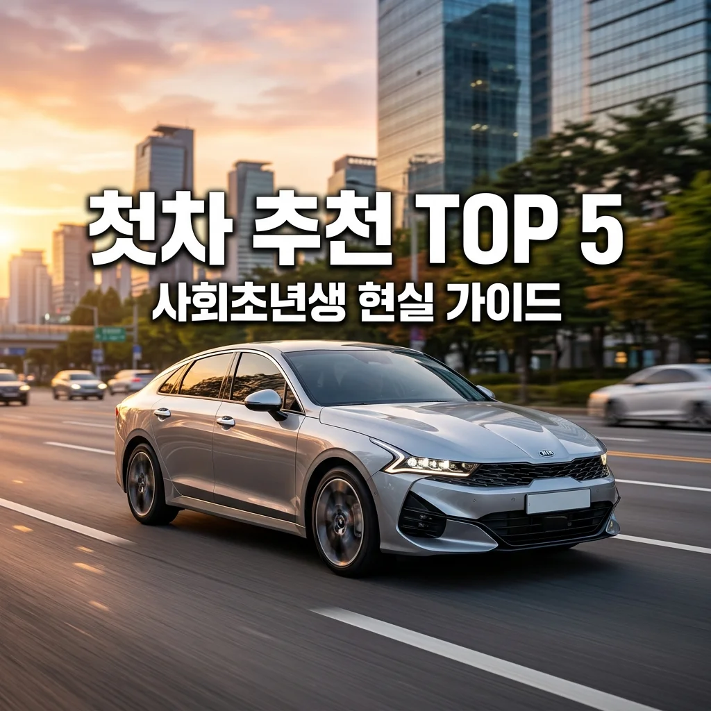 사회초년생 첫차 추천 TOP 5, 1000만원대로 끝내는 현실적인 선택 가이드