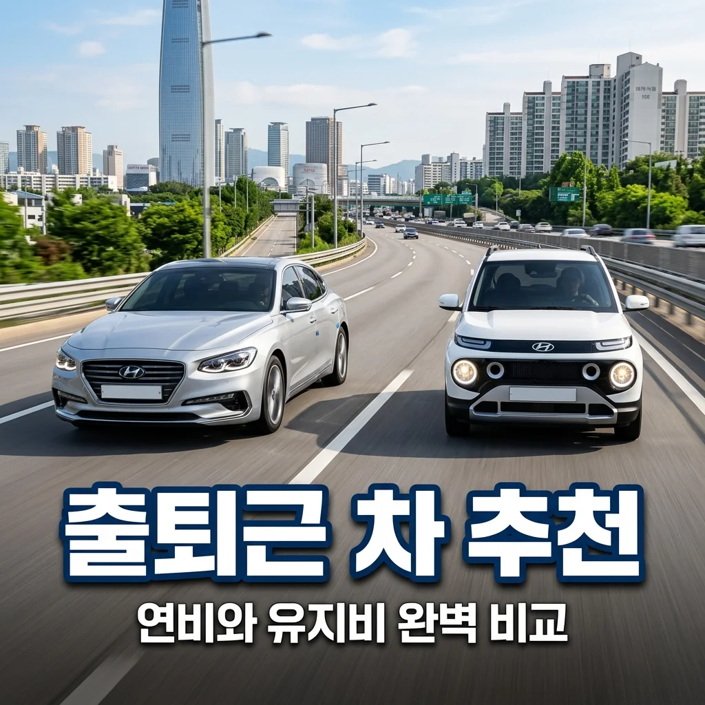 출퇴근용 자동차 추천 TOP 5! 연비와 유지비 실전 비교 가이드 (2026)