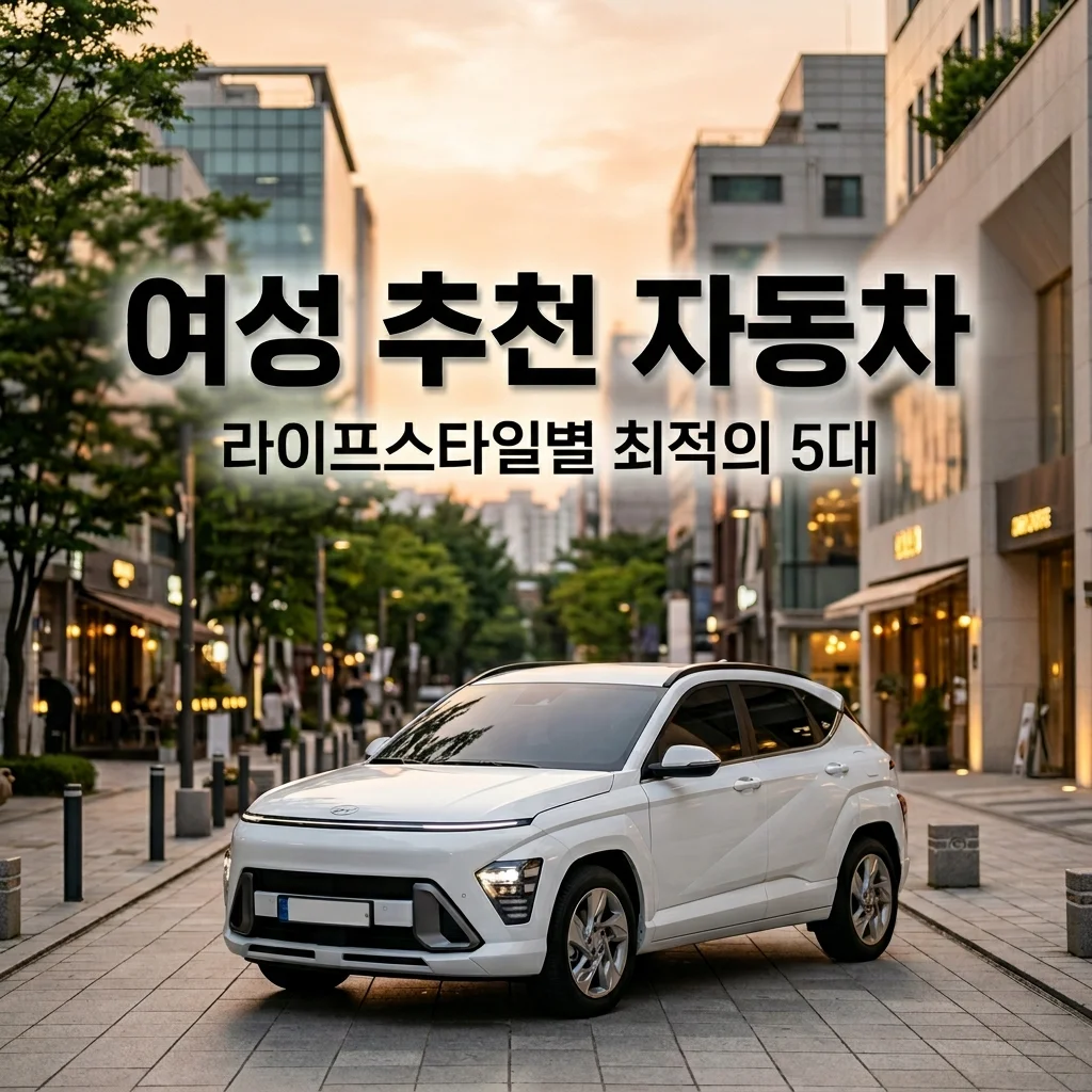 여성 운전자 자동차 추천 BEST 5 | 초보도 주차 쉬운 모델 총정리