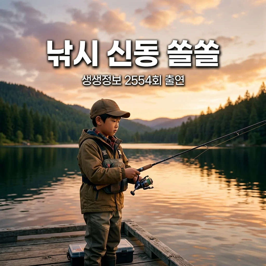2TV 생생정보 낚시 신동 유튜버 쏠쏠(ssol) 정보! 2554회 방송 다시보기