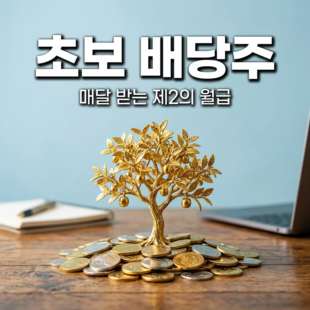 초보 배당주 추천! 꼬박꼬박 월급 받는 배당금 높은 주식 고르는 법