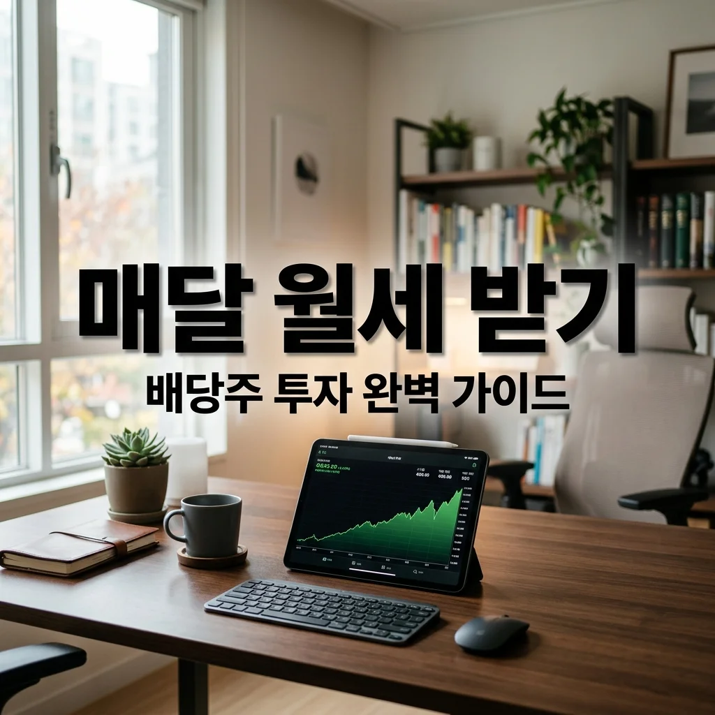 월세처럼 배당받기: 매달 100만원 만드는 실전 투자 전략 3가지