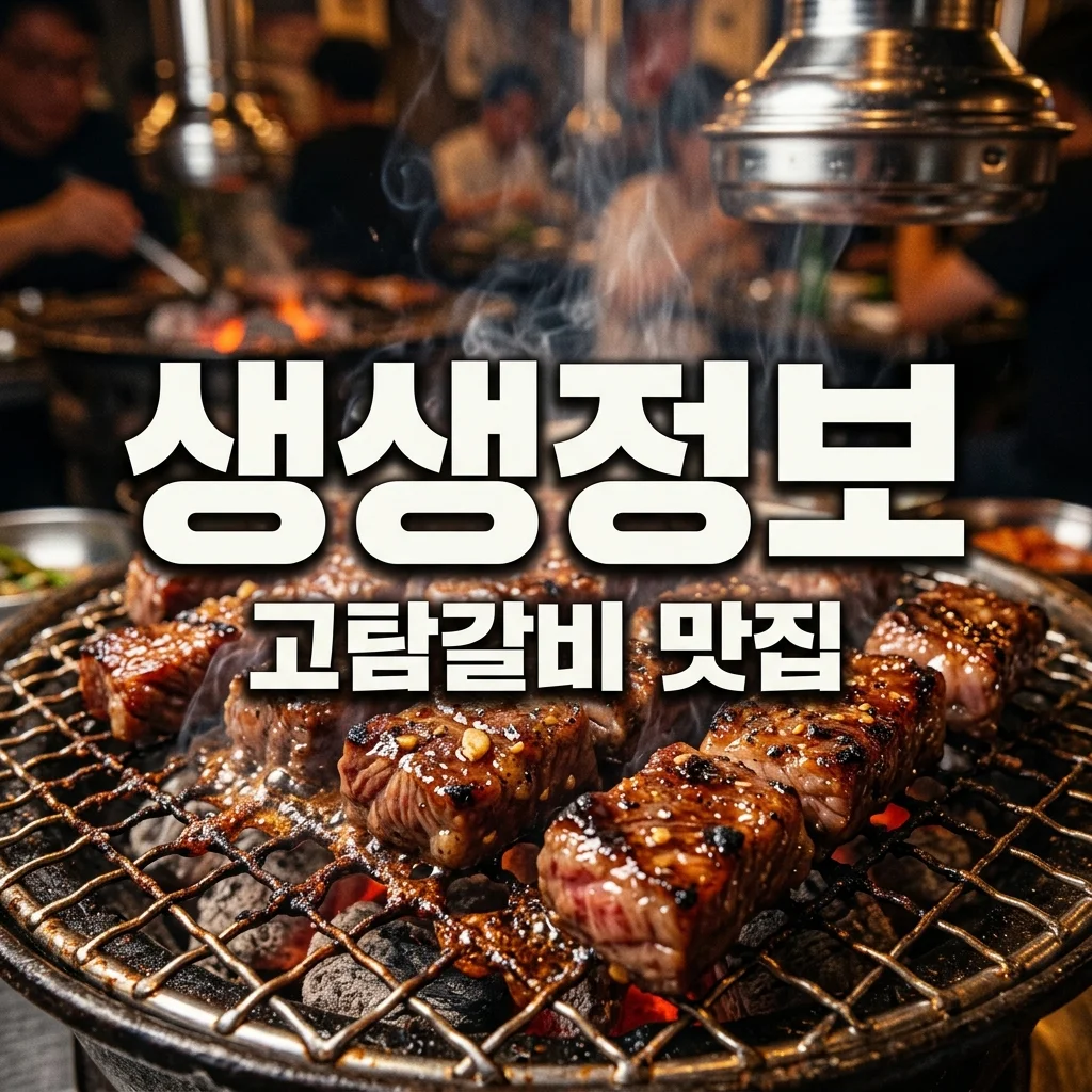 2TV 생생정보 고탐갈비: 최강 비주얼 막대 갈빗살 맛집 완벽 가이드!