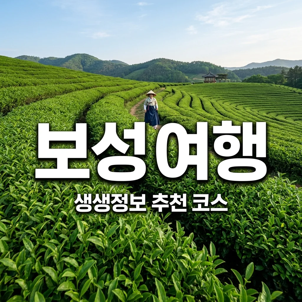 2TV 생생정보 보성 편: 미스터 Lee가 찾은 보성 여행 코스 총정리!