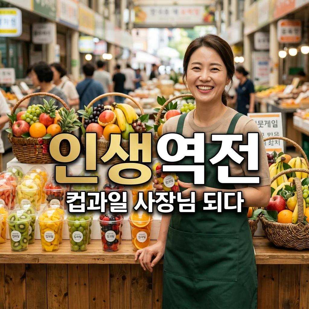 18년 직장 잃고 컵과일 사업 성공! 정담과일의 특별한 재기 스토리