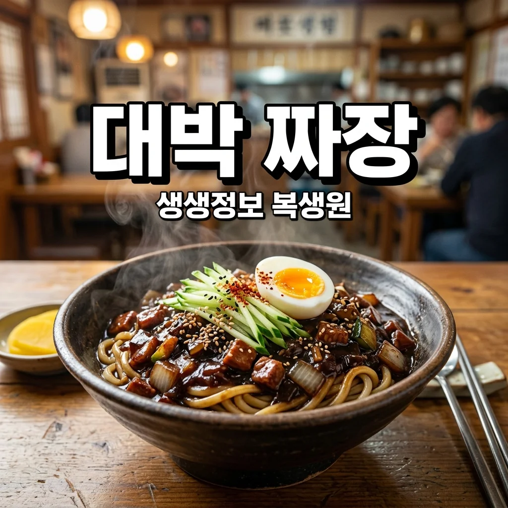 2TV 생생정보 복생원: 7월 1일 2,900원 짜장면! 진짜 이 가격에 먹는다고?