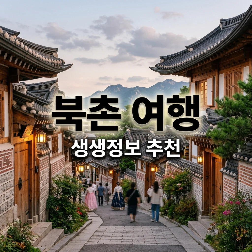 2TV 생생정보 북촌 정세권 한옥마을 코스: 장PD AI 여행 완벽 가이드