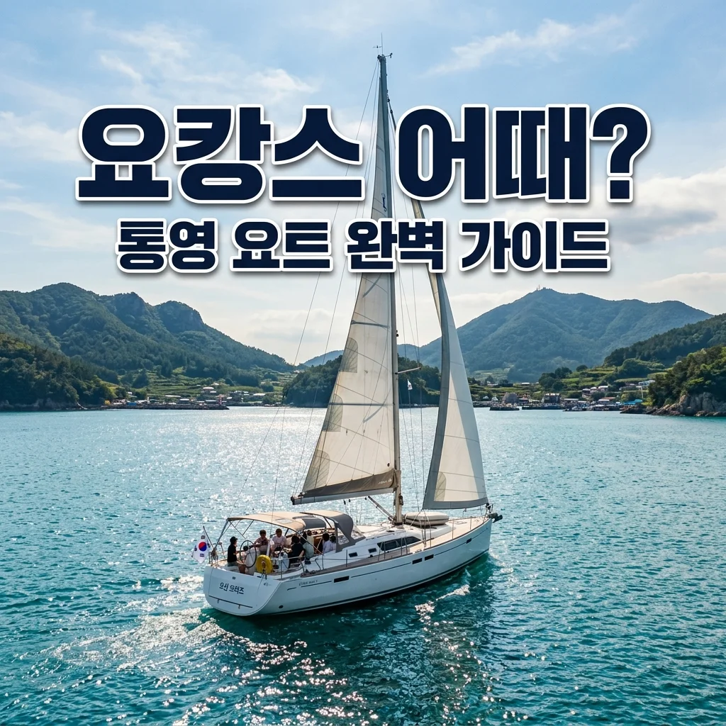 2TV 생생정보 요캉스: 통영 오션브리즈요트 완벽 가이드와 예약 꿀팁!
