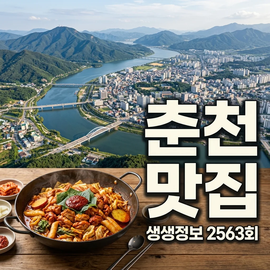 생생정보 춘천 맛집: 2563회 닭갈비 골목, 풍물시장 완벽 가이드 (7/6 방송)