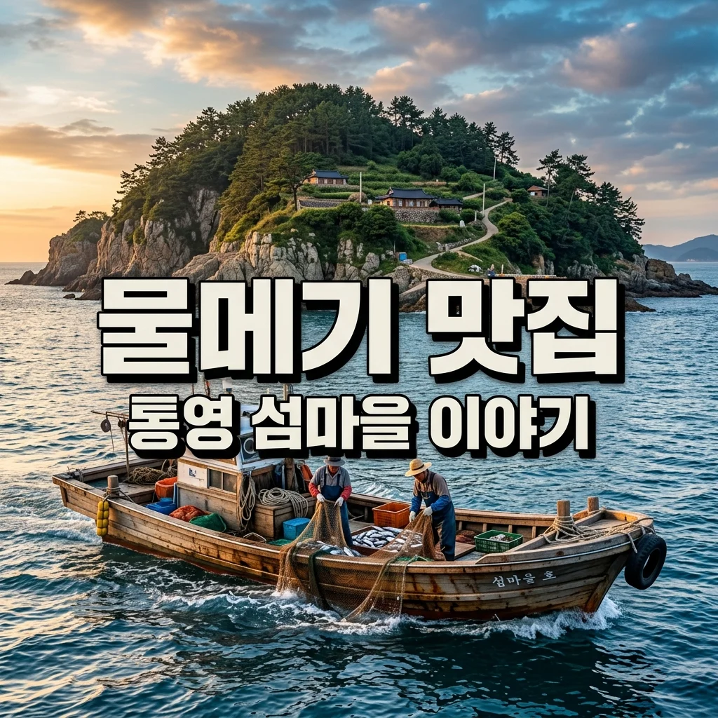 2TV 생생정보 윤성호추도물메기: 통영 섬마을 부부의 바다 블루스 맛집 가이드