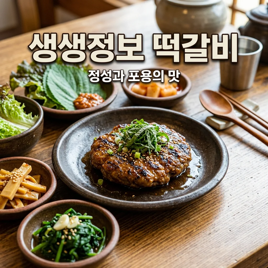 2TV 생생정보 떡갈비 맛집: 담양 덕인관, 광주 송정, 오산 오색 총정리