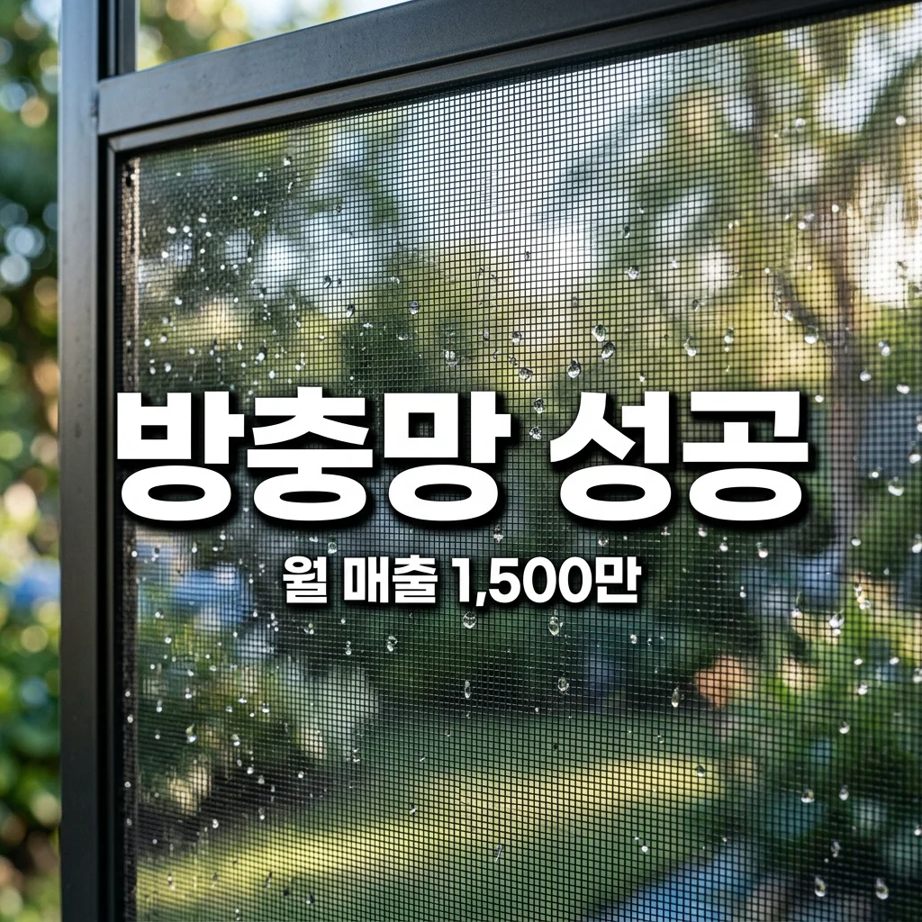 생생정보 방충망 김지회 사장, 월 매출 1,500만 성공 비결과 '오늘 방충망' 서비스!