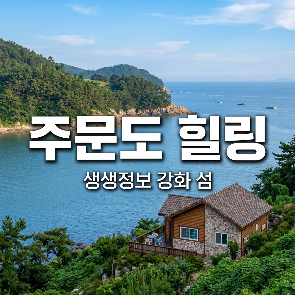 주문도 바다펜션: 2TV 생생정보 강화군 '한눈에 반했섬' 완벽 가이드 (가는 법, 예약 팁)