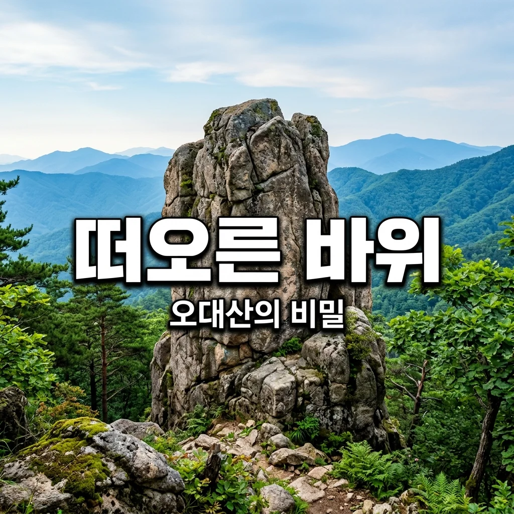 오대산 공중 부양 바위 정체는? 2TV 생생정보 속 신비로운 바위의 비밀과 위치