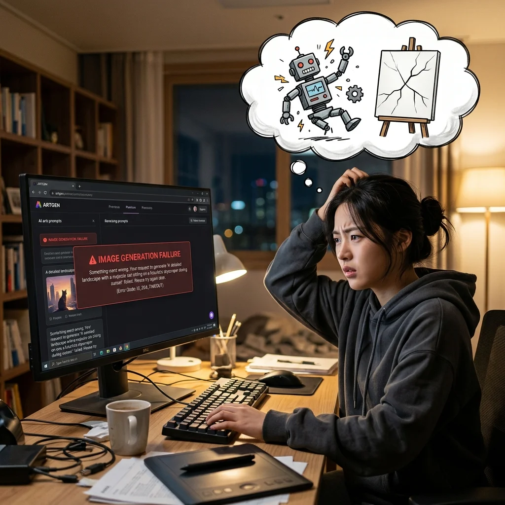 지피티 이미지 생성 오류, '이미지를 만들지 못했어요' 해결 방법 총정리