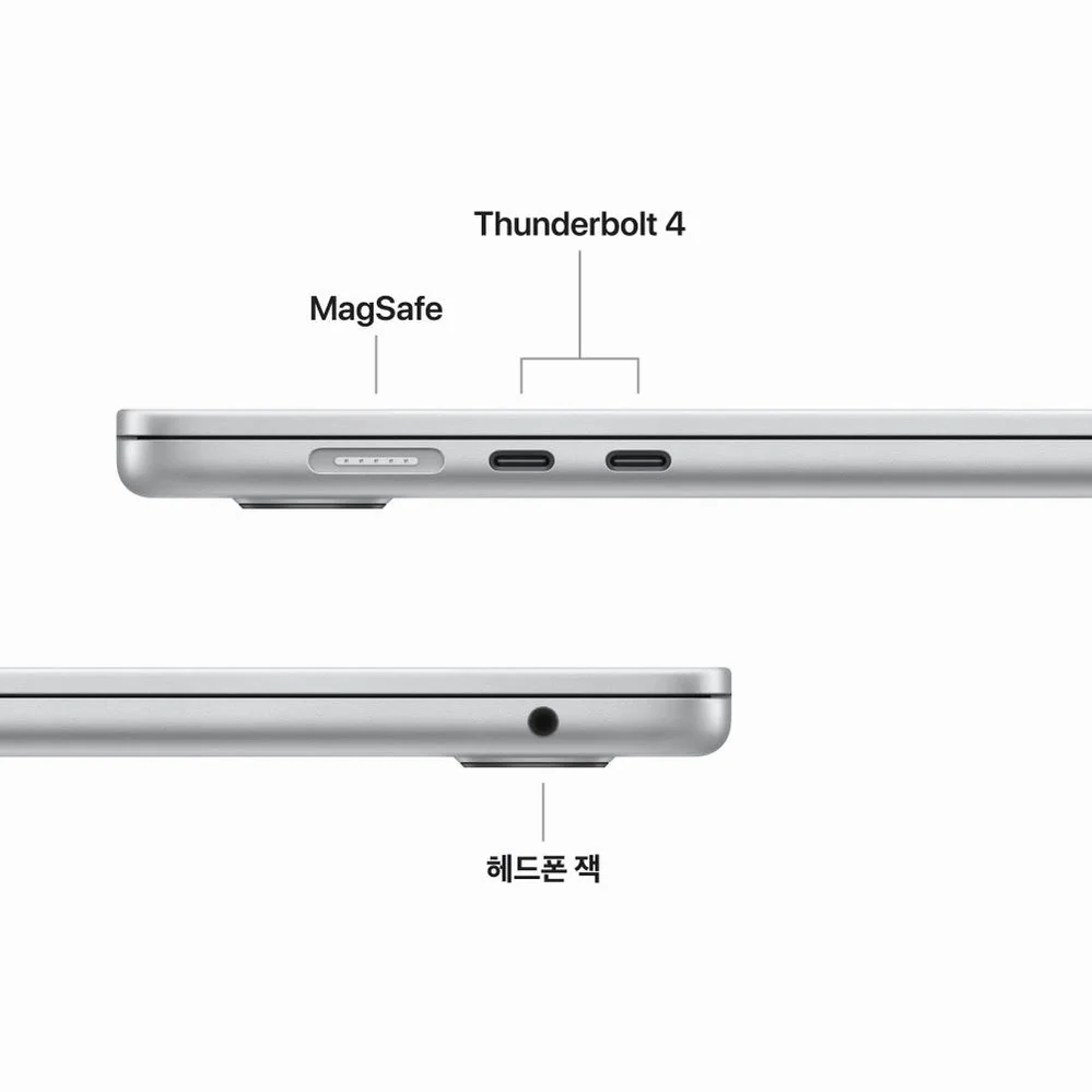 애플 맥북에어 15 M5 (CPU10/ GPU10) 24GB 512GB 실버 Z1LQ0001V 상세 이미지 1