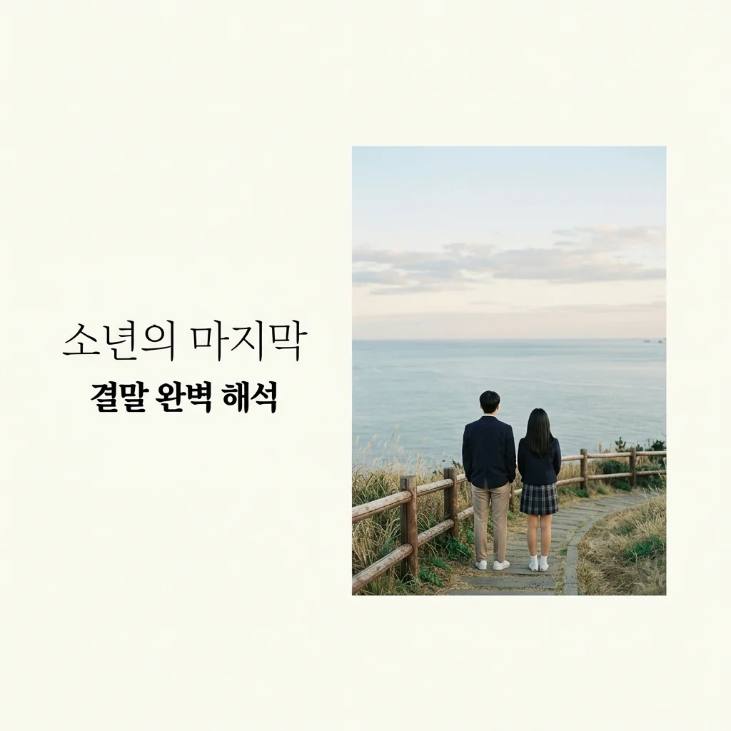 맨끝줄소년 결말, 숨겨진 의미와 원작 차이점까지 정리