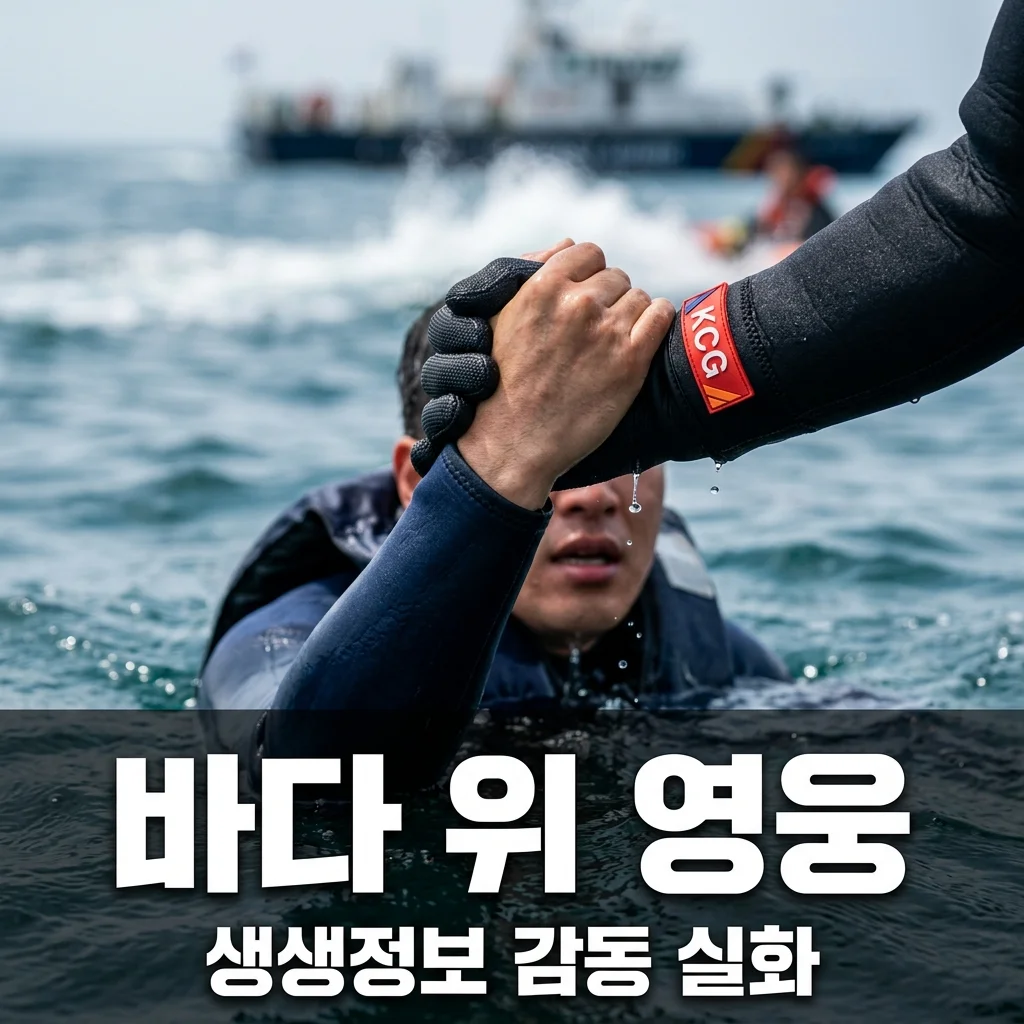 2TV 생생정보 바다 위 영웅: 고성 노노보이 스냅과 해양경찰 감동 실화