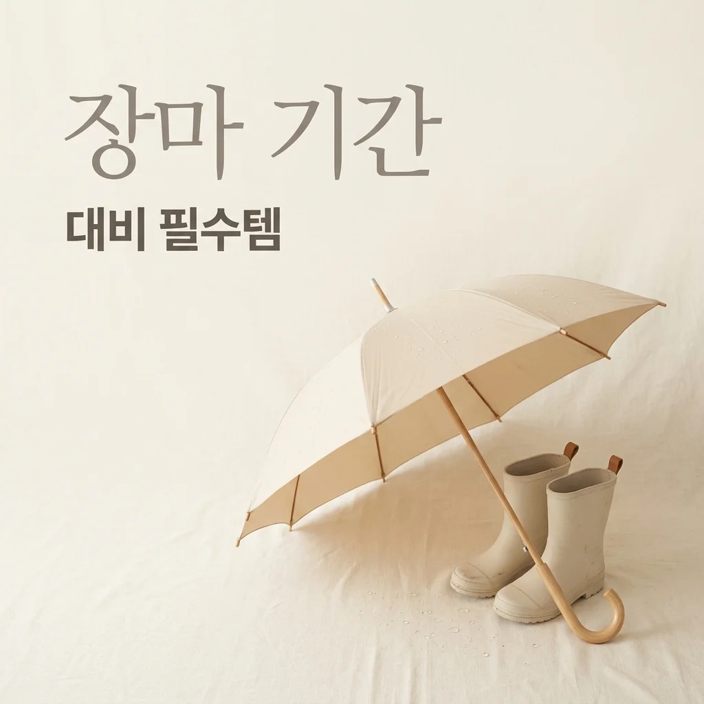 2026년 장마기간, 휴가와 생활 대비 필수 정보 확인하세요!