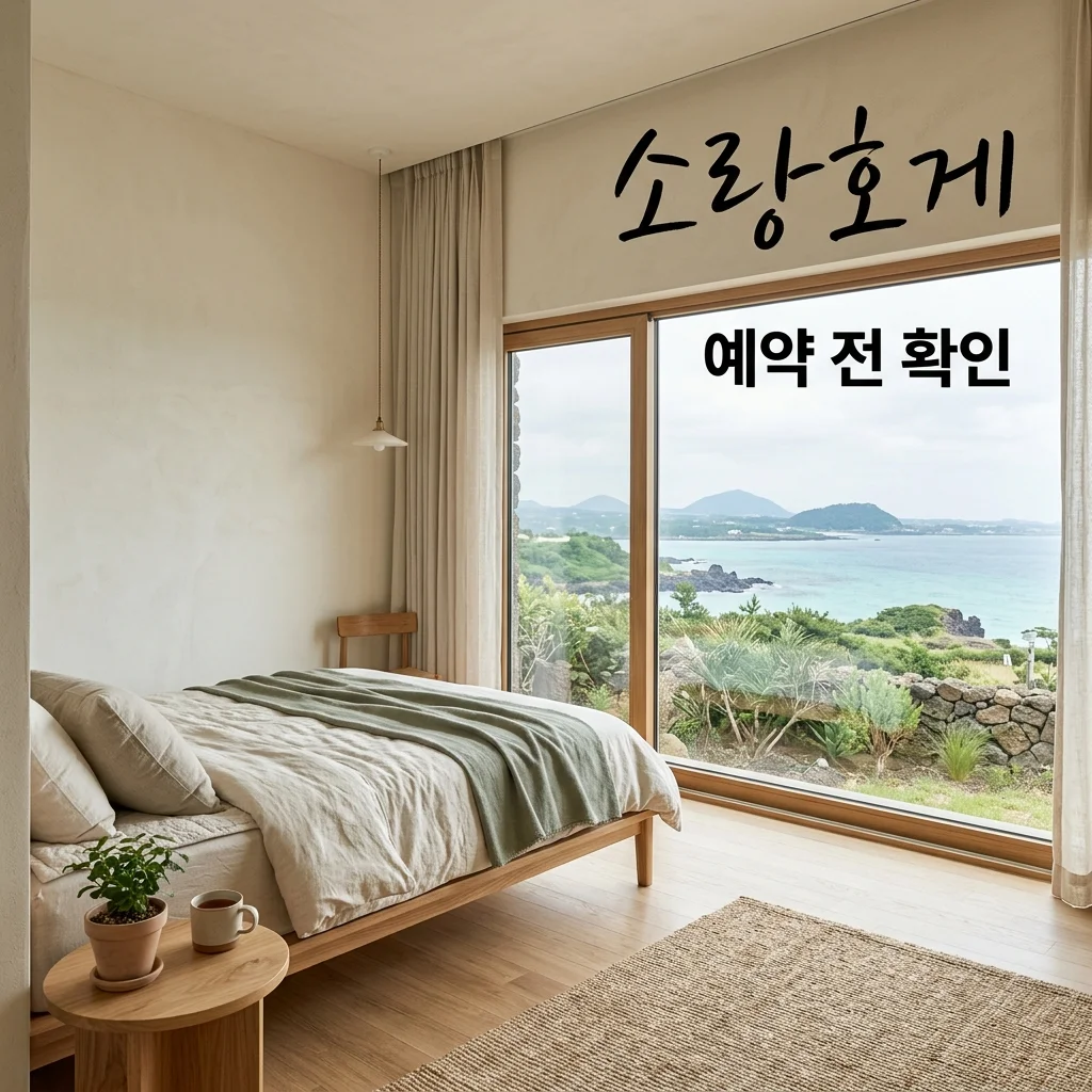 제주 소랑호게, 감성 독채 풀빌라 예약 전 필수 확인 사항 (2026년 최신)