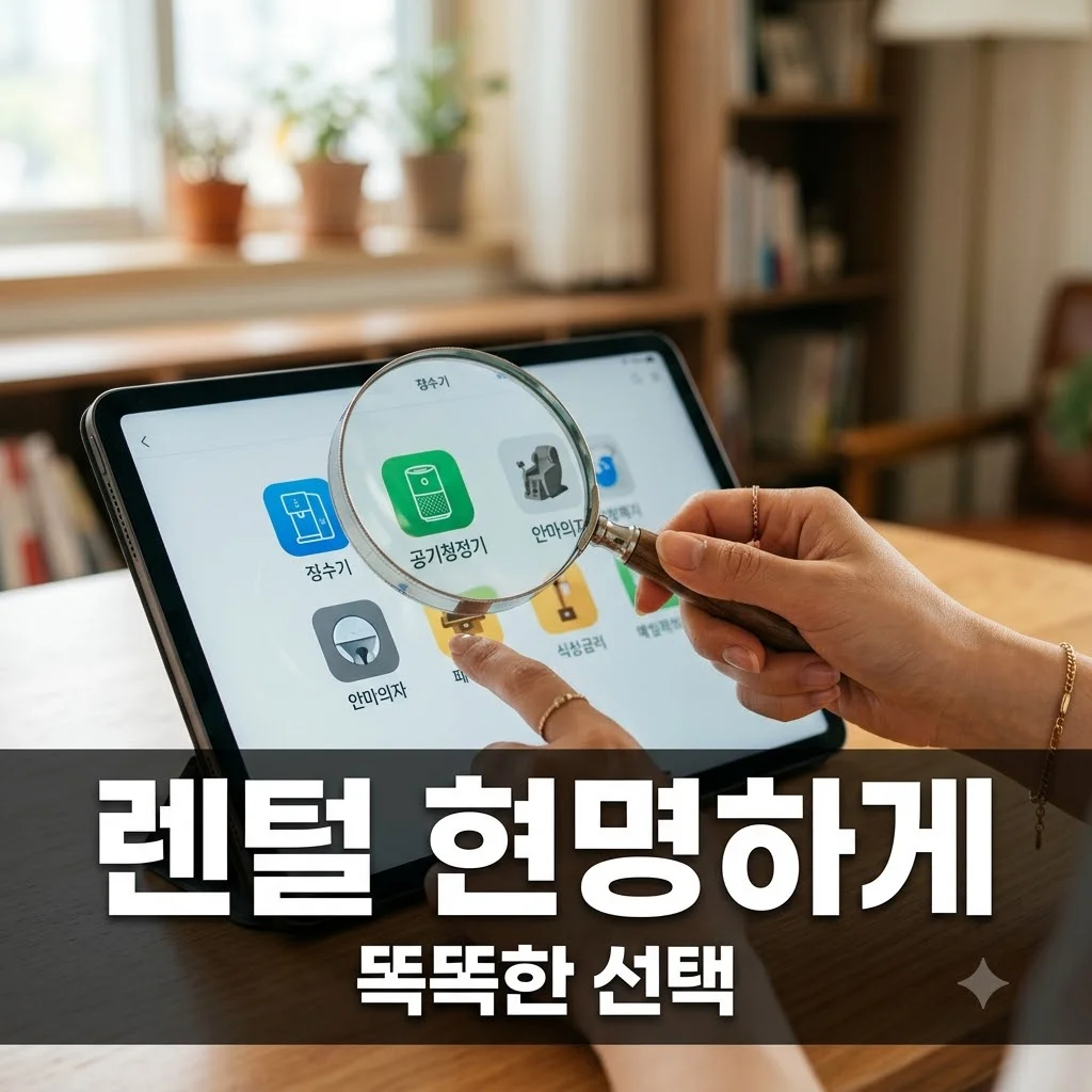 렌털 제품, 똑똑하게 선택하는 법? 2TV 생생정보 인기 렌탈템 완벽 분석!