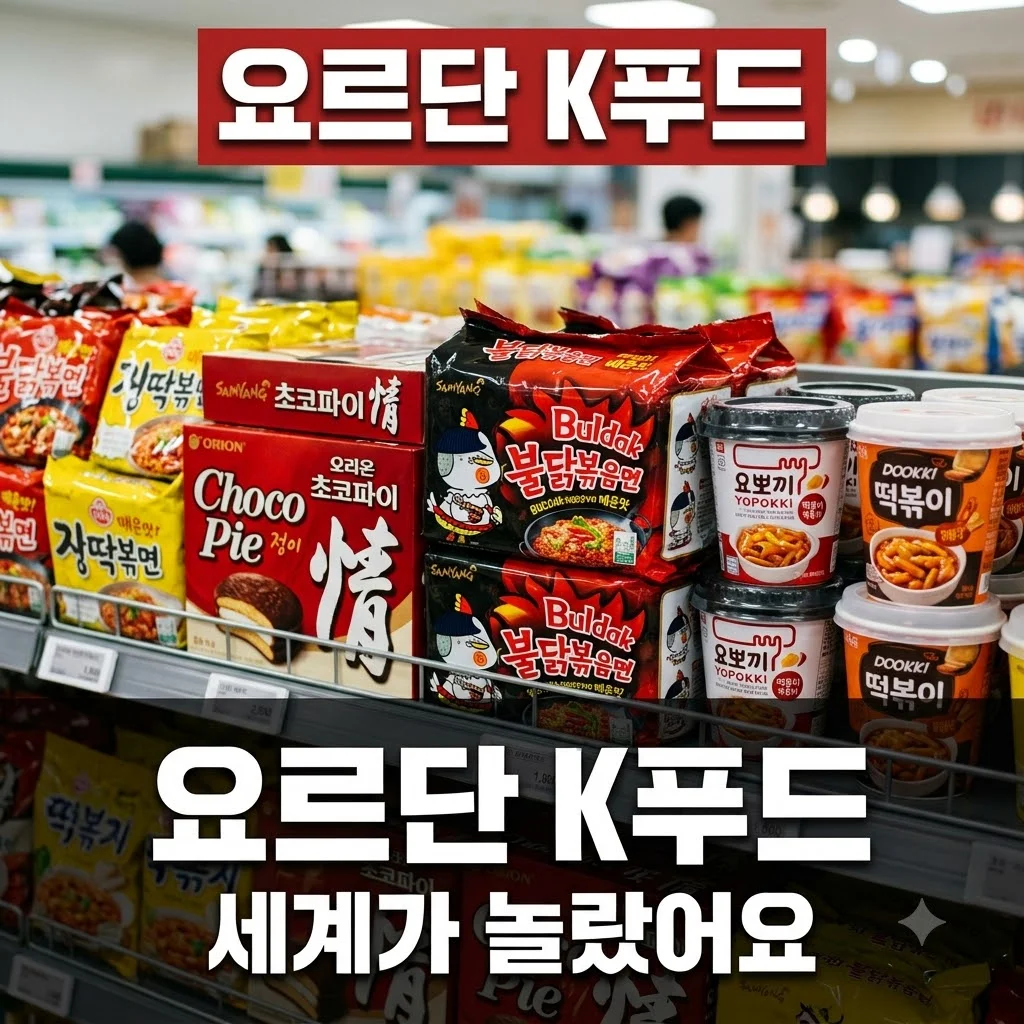요르단 현지인 사로잡은 K-푸드, 2TV 생생정보가 조명한 놀라운 한류!