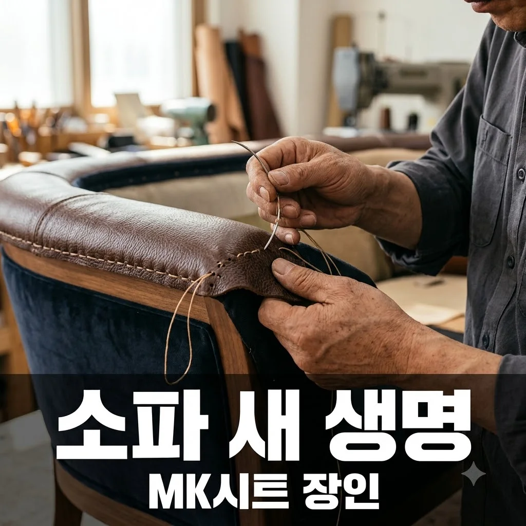 MK시트 '소파 타는 남자' 2TV 생생정보! 낡은 소파에 새 생명을 [2583회]