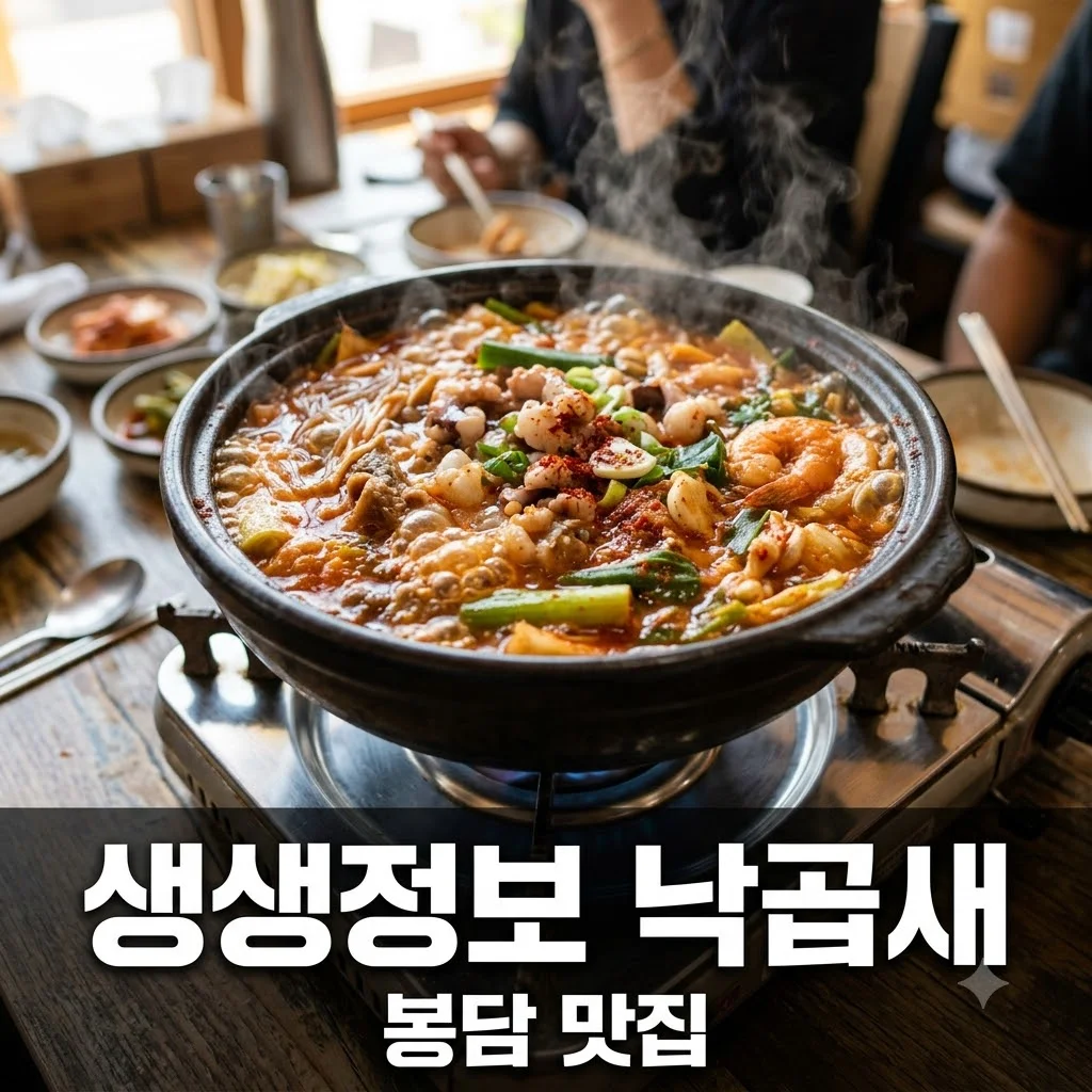 2TV 생생정보 낙곱새전골 맛집! 오늘도낙곱새 봉담점 방문 가이드