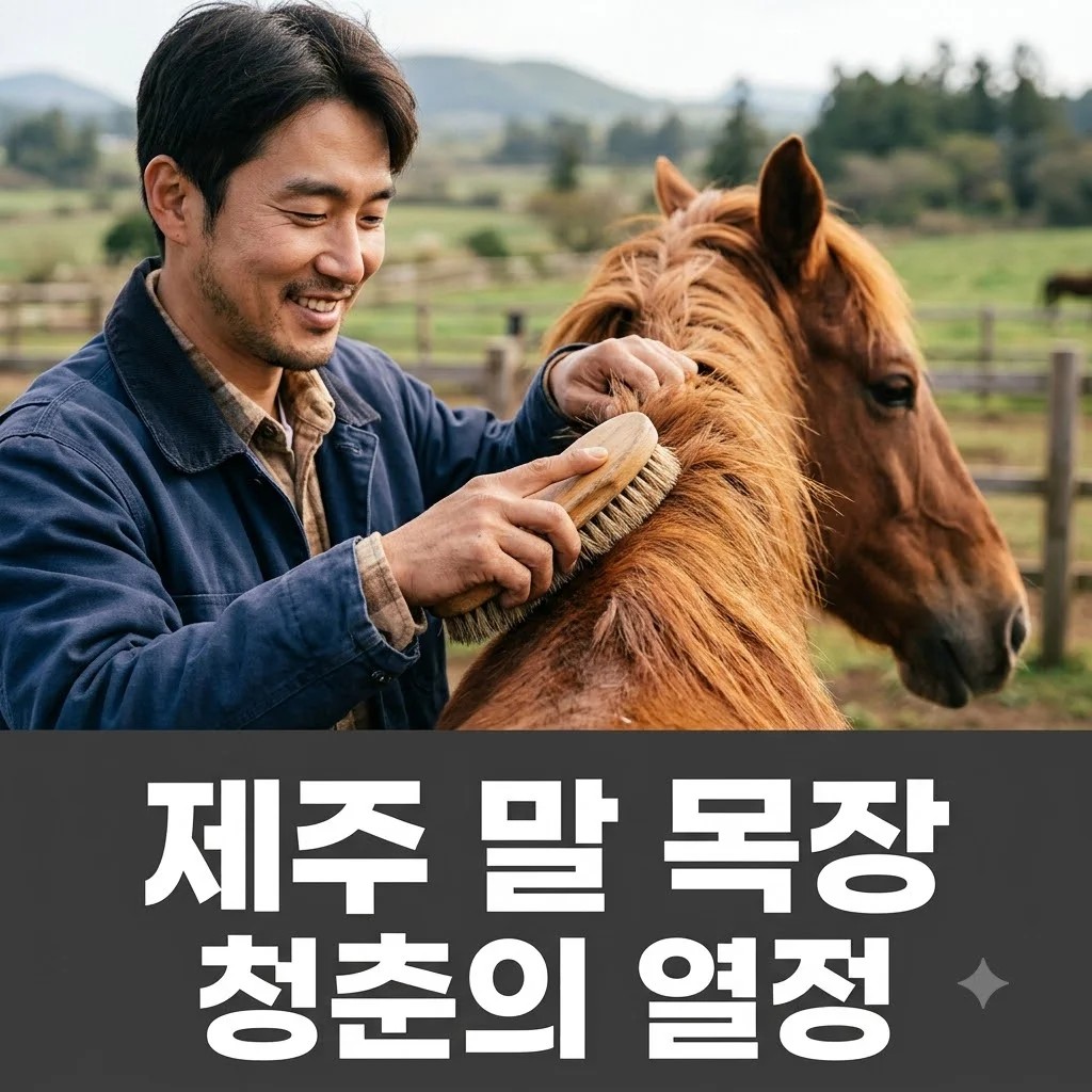 생생정보 제주 말 목장: 7년 차 청춘 강근혁의 특별한 이야기